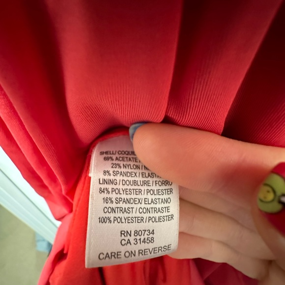 Red bcbg dress, xxs - Picture 4 of 5